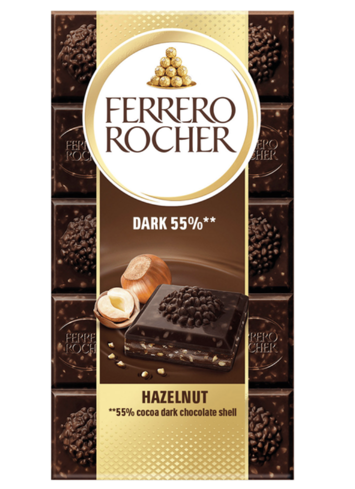 Шоколад Роше Чорний 90г